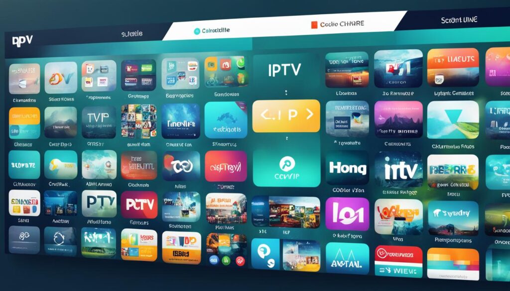 IPTV applications interface