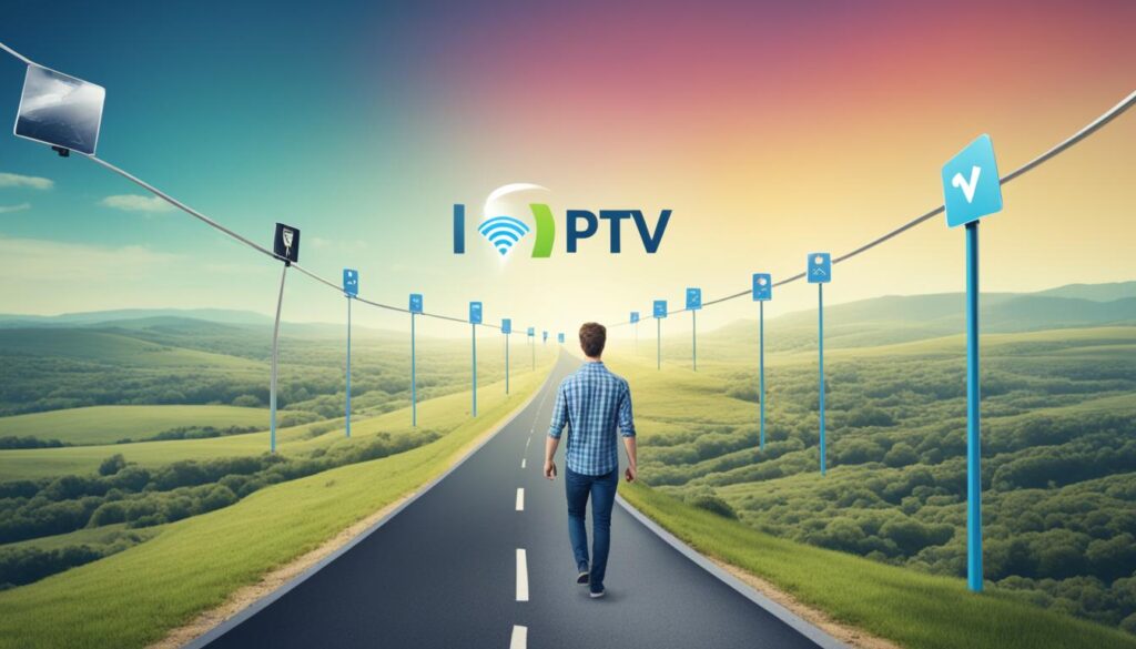 ISP selection for IPTV