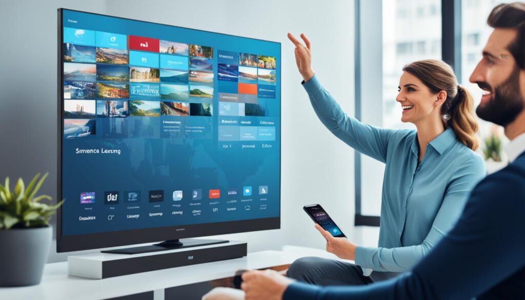 Interactive language learning features on IPTV